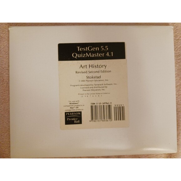 Lot 5  TestGen 5.5 QuizMaster Art Test Materials - Picture 9 of 12